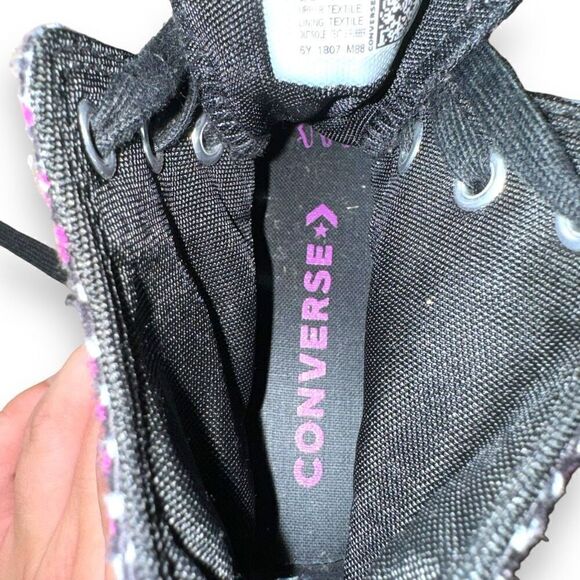 Purple Converse Allstar Chuck Taylor Sneakers Shoes Size Womens 6 - Picture 13 of 13